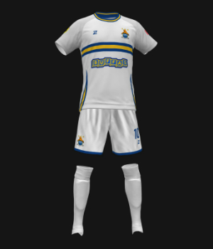 AZUL Y ORO - uniforme 2